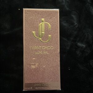 Jimmy Choo I Want Choo Glittery Pink and Gold Box